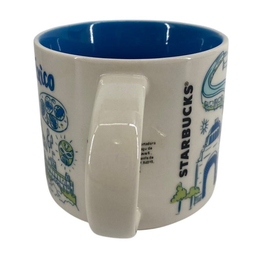 Starbucks Been There Ciudad De Mexico, MEXICO CITY Coffee Mug Cup 14 Fl Oz - Picture 4 of 6